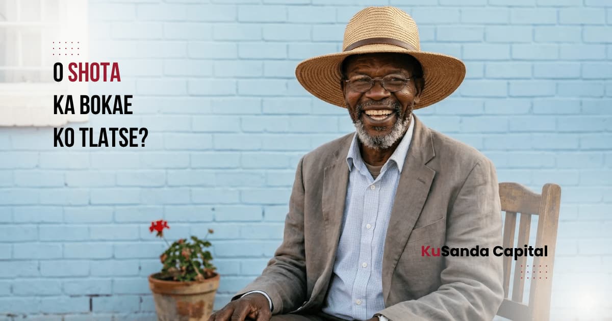 Kusanda Capital campaign image of a smiling older man